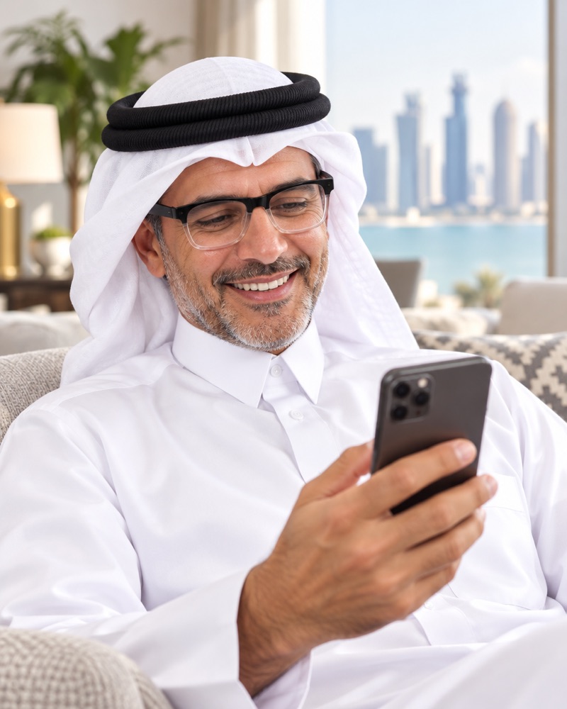 قراءة الجوال بوضوح